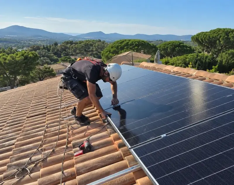 Installateur panneaux solaires Uza — pose photovoltaïque sur toiture