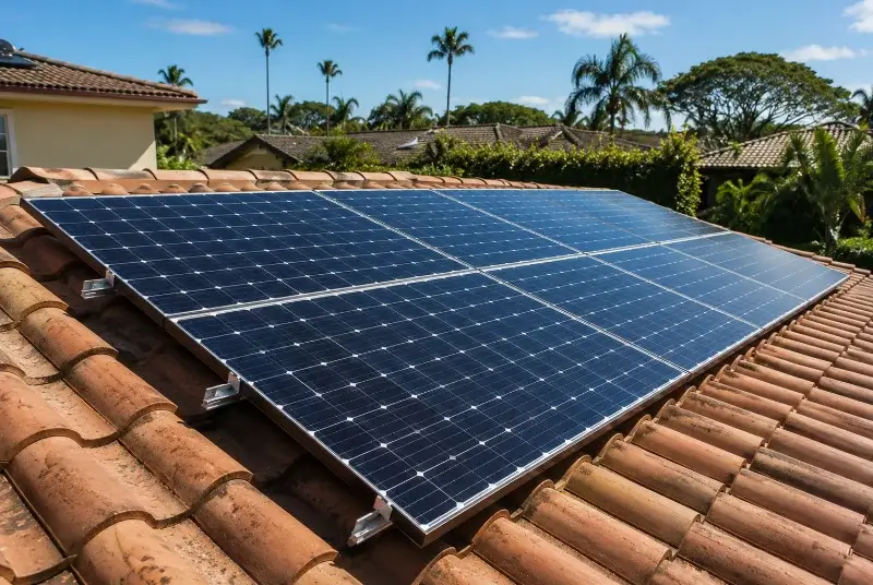 Installation de panneaux solaires à Uza